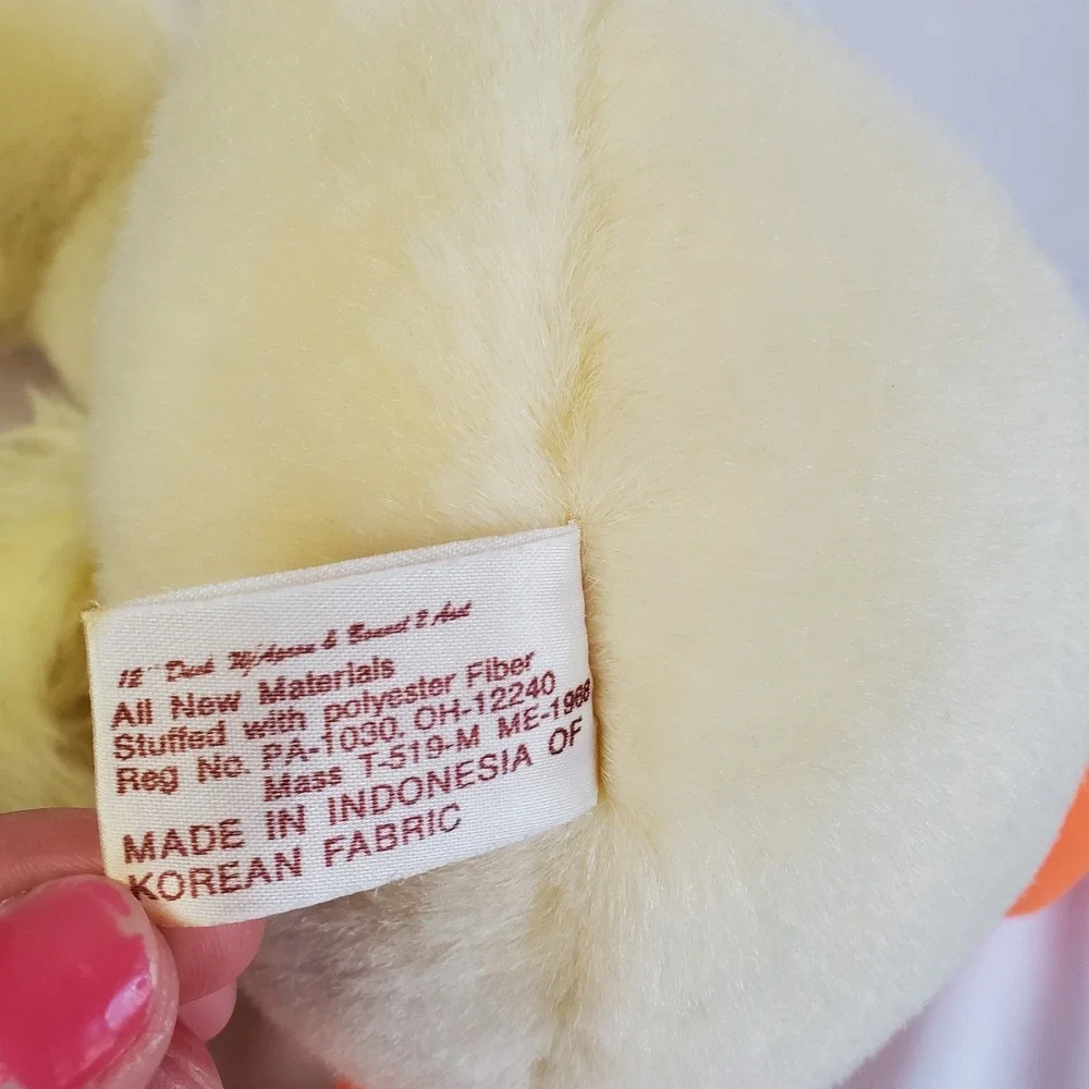 Duck Plush Stuffed Animal‎ America Wego E2085 Long Neck